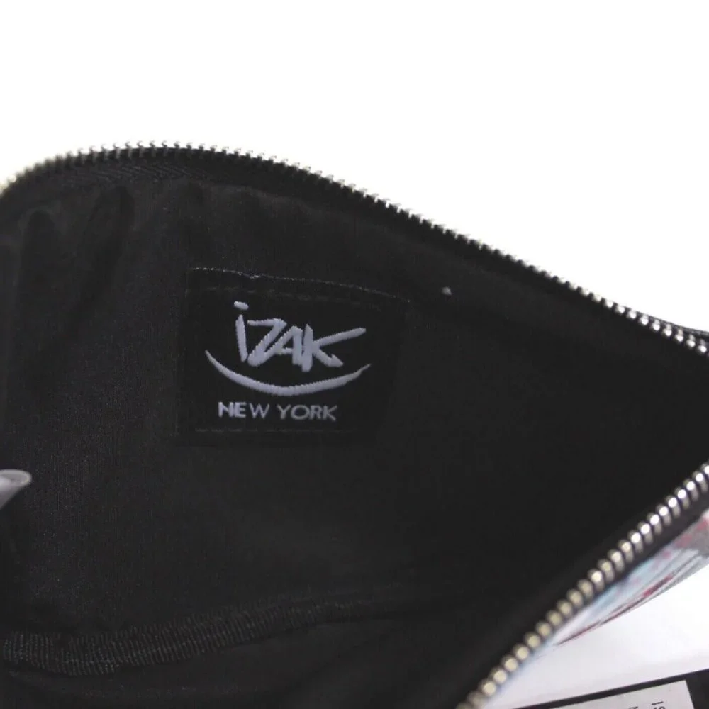 Izak Zenou Girls with Scarf Zip Pencil Case Makeup Bag Case Small - Picture 5 of 5